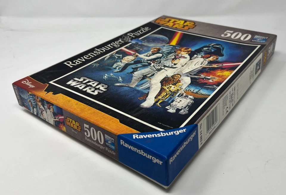 Rompecabezas Ravensburger 500 piezas: Disney, Star Wars: A New Hope 2015 caja abierta Foto 3 de 4