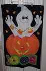 Halloween BOO Ghost Pumpkins Candy Corn House Flag 43.5" x 27.5" — photo 4