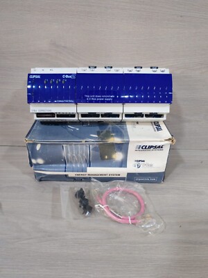 CLIPSAL C-BUS2 L5504RVF20P 4CHANNEL VOLTAGE FREE RELAY MFG-2004 -WITH FILTHY BOX