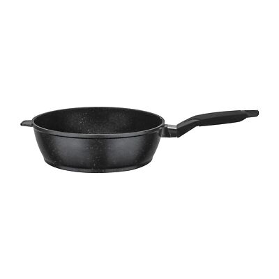 GSW Bratpfanne Titanium Granit 20 cm hoch INDUKTION
