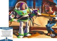 TIM ALLEN SIGNED TOY STORY 'BUZZ LIGHTYEAR' 8x10 PHOTO C BECKETT COA BAS PROOF