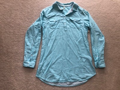 Mountain Khakis Women's Two Ocean Tunic Shirt (2 Colors Available) Size Small & 