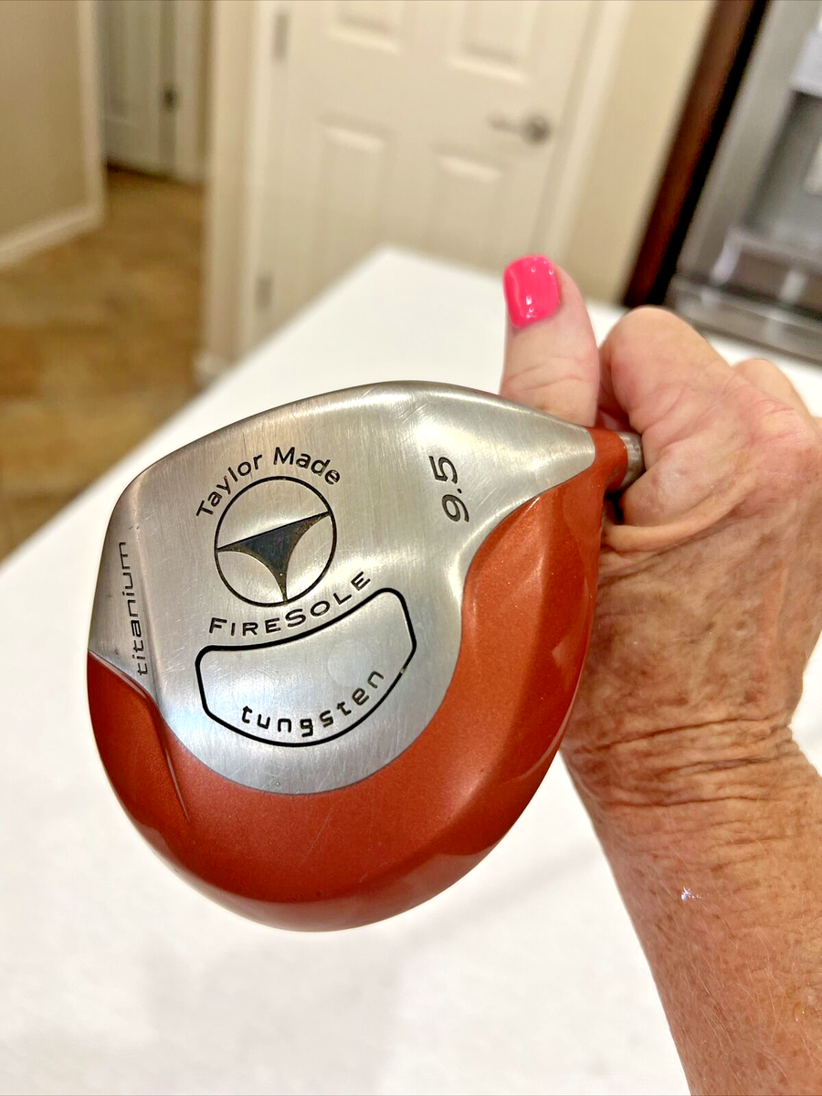TaylorMade Firesole 9.5* Titanium Tungsten Driver RH Bubble Shaft