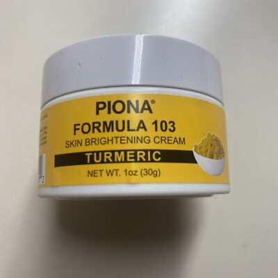 PIONA FORMULA 102 SKIN BRIGHTENING CREAM TERMERIC_1 OZ