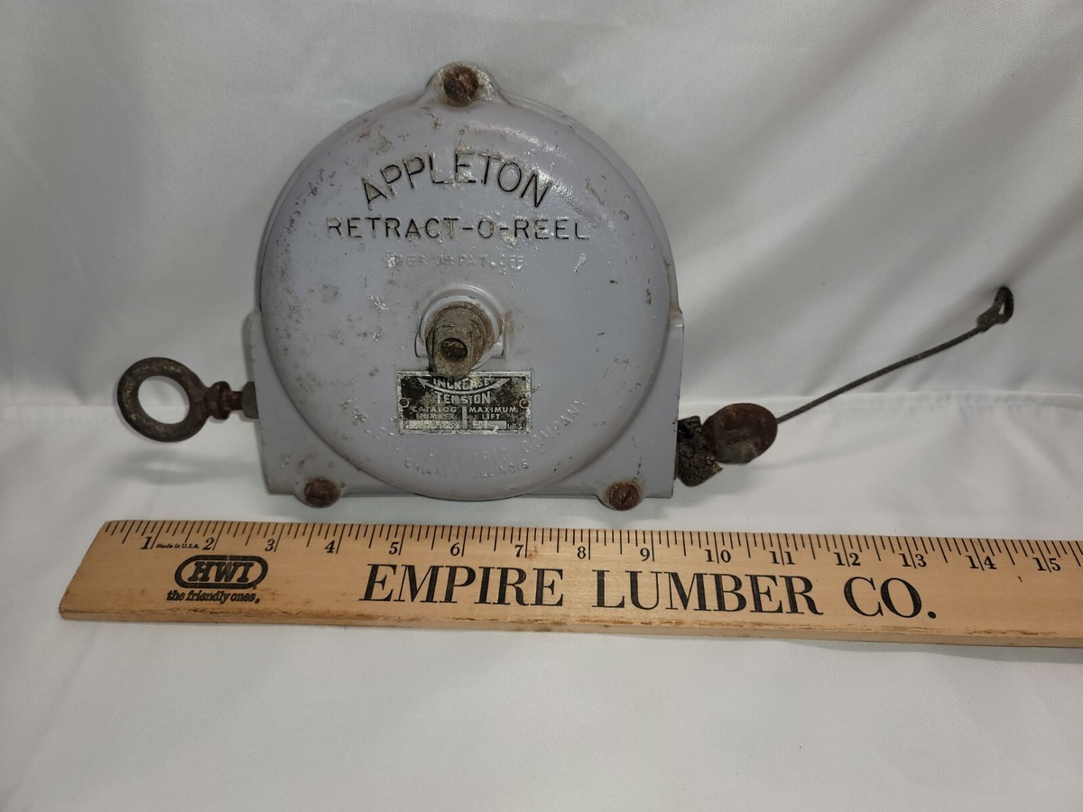 ジュニア Appleton Electric Company Retract-o-Reel -Tool Hose