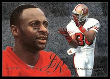 1995 Fleer Jerry Rice #27 Flair Preview