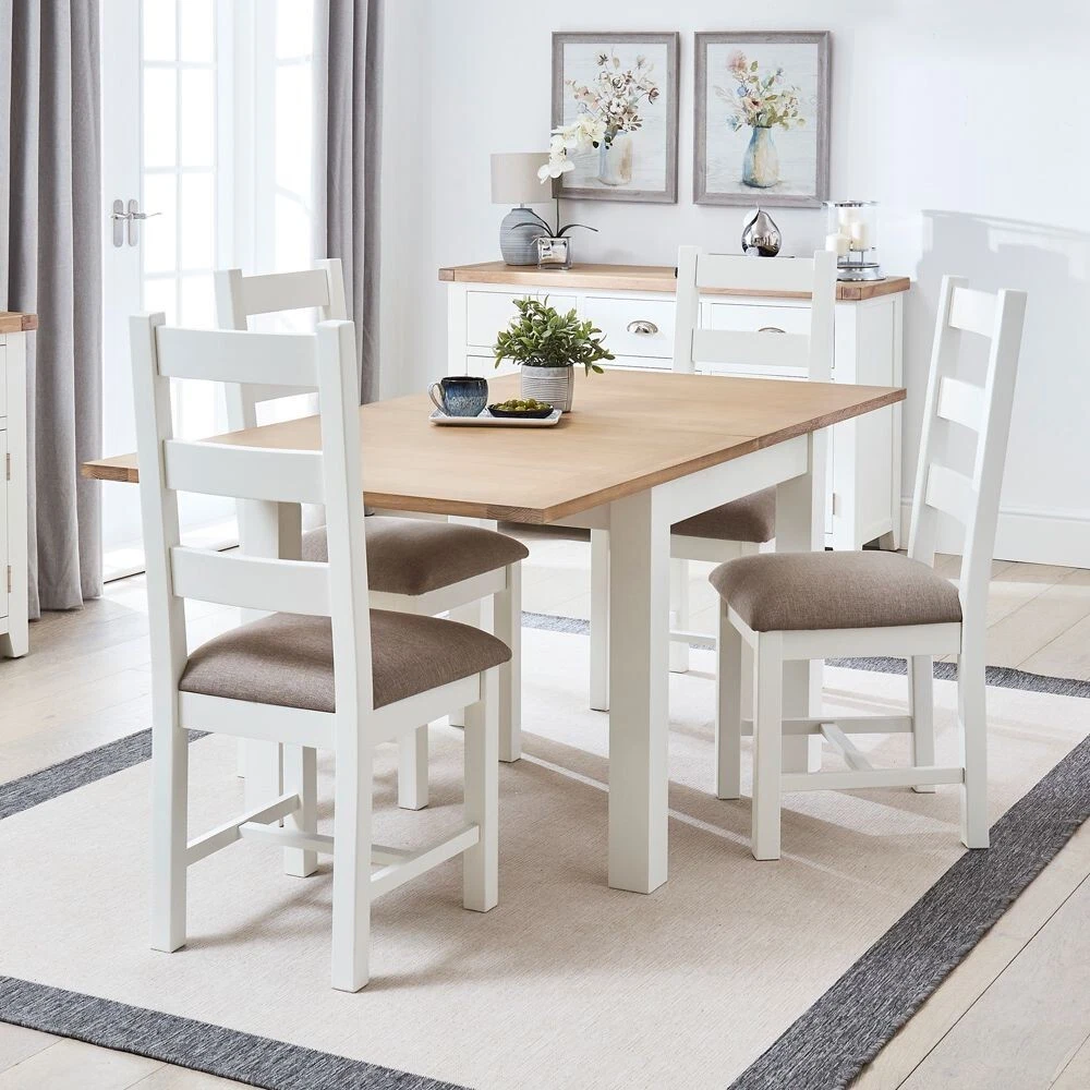 Flip top dining table and chairs deals