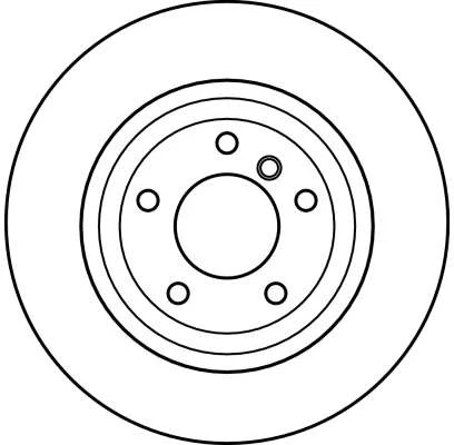 2x BRAKE DISC DF4212 FOR BMW 3/E46/Convertible M57D30 M54B30 3.0L M57D30 2.9L - Image 3 of 4