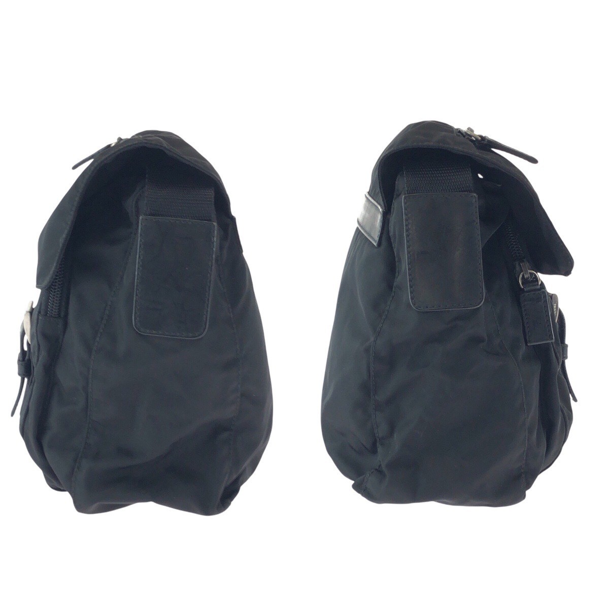 Prada Tessuto Nylon Triangular Logo Shoulder Bag … - image 8