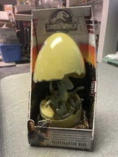 Jurassic World Velociraptor Blue Baby Dinosaur Hatch 'n Play Dinos Egg MIB 2018