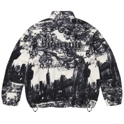 М*様 Supreme New York Fleece Jacket “Whit Supreme New York Fleece Jacket (FW25) White | eBay