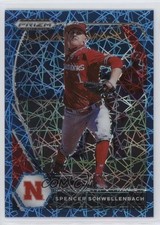 2021 Panini Prizm Draft Picks Blue Velocity Spencer Schwellenbach #PDP59 1iq3