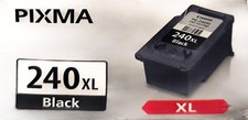 Canon PG-240XL 240XL Black Genuine Inkjet Ink Cartridge for PIXMA