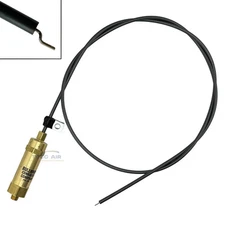 Large Throttle Control Cable For Gas Air Compressor 48" Bullwhip Valve 8hp+