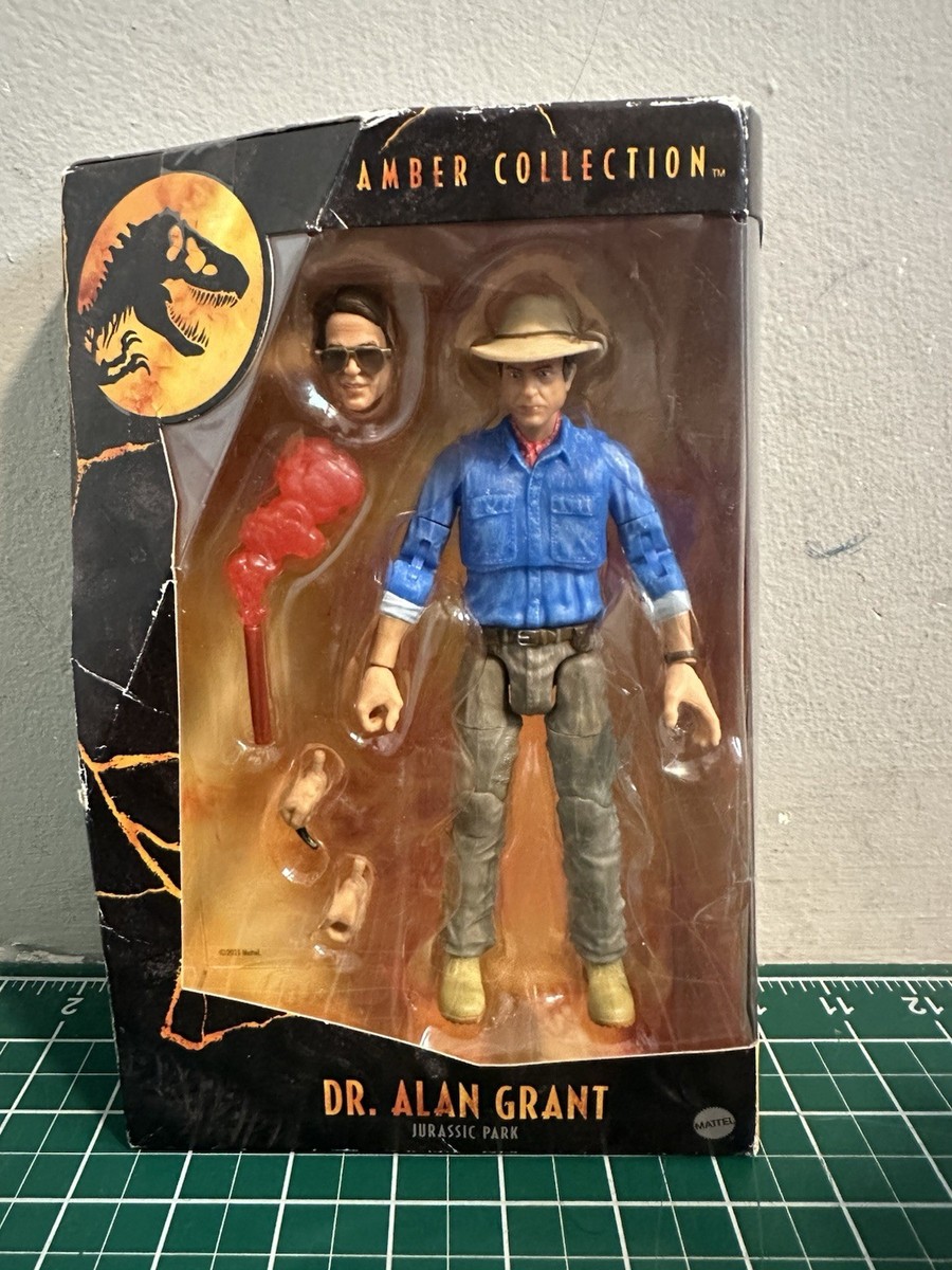 Jurassic World Amber Collection Dr. Alan Grant 6 in Action