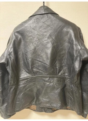 Mid 1940s Windward Horsehide D Pocket Motorcycle/Aviator Jacket - Picture 2 of 24