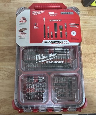 Milwaukee Shockwave Impact Duty 100 Piece Set 48-32-4082