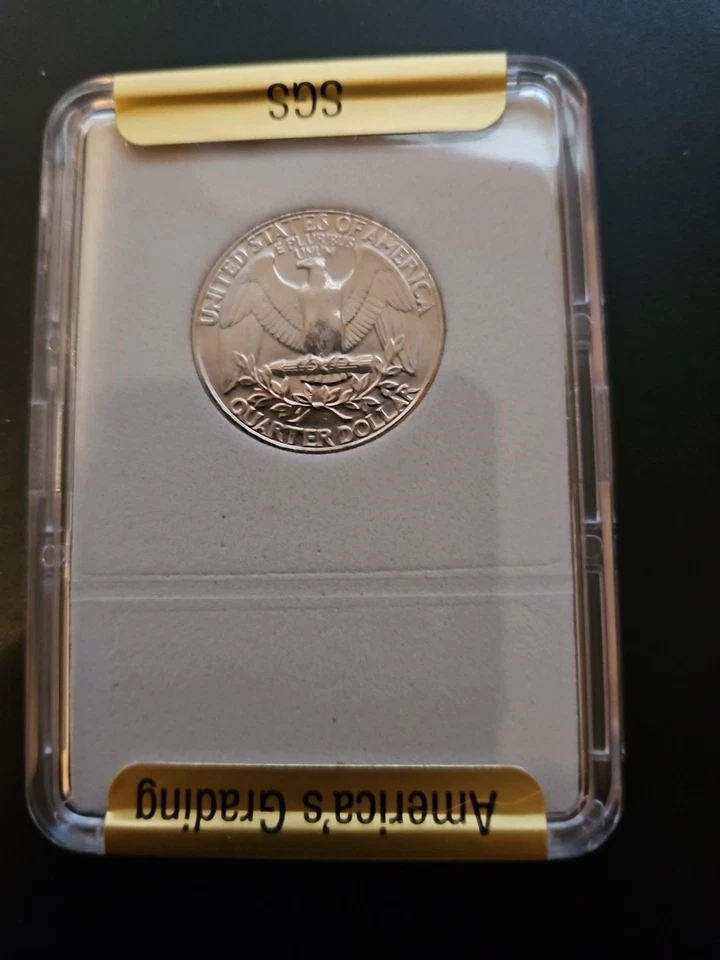 1985 D 25c Ms70 Quarter Washington Coin - Image 3 of 4