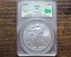 2024 Magnum Opus Silver Eagle CAC MS 70 First Delivery Perfect Grade