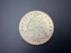 1846 Seated Liberty Dollar Coin