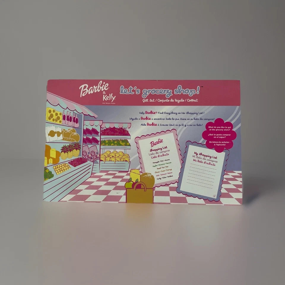 NUEVO EN CAJA BARBIE & KELLY LET'S COMESTIBLES SHOP - TOYS 'R US EXCLUSIVO 2002 ¡DE COLECCIÓN! Foto 2 de 2