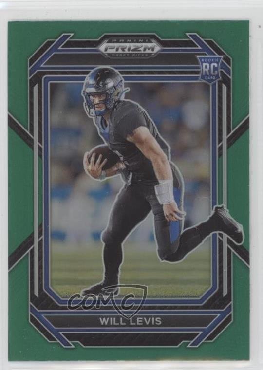 2023 Panini Prizm Draft Picks Green Prizm Will Levis #103 11dc