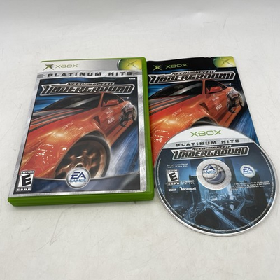 #ad #ad Need for Speed Underground Xbox Platinum Hits Complete w Manual CIB Tested $24.95