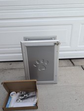 Petoasis 3-Flap Heavy Duty Dog Door Aluminum Frame Medium Insulated