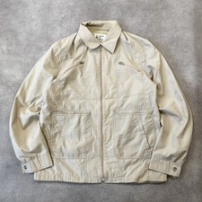 London Fog Harrington Jacket Men's 46 Designer Vintage 90s Windbreaker, Beige