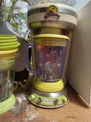 Margaritaville Frozen Drink Machine Blender, Green/White, 2 Bowl, Max Ice Indic 