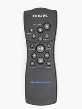 Genuine Philips RC331401/01 Audio System Remote Control, Tested Working
