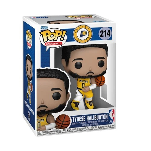 NBA Pacers Tyrese Haliburton Funko Pop! Vinyl Figure #214
