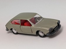 Vintage Schuco Modell VW Volkswagen 411 Silver #812 Germany 1:66 Diecast