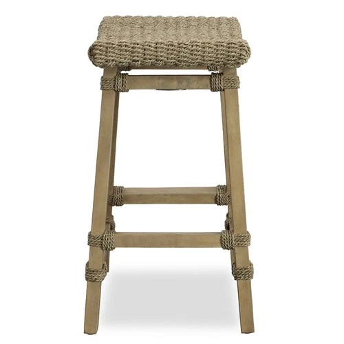Uttermost 22903 Everglade 20"W Wood Framed Rattan Upholstery - Beige - Picture 2 of 4
