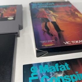 Nintendo NES Game The Mafat Conspiracy CIB Complete In Box 