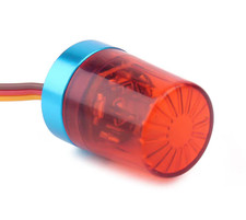 Rc 110 Flashing Led Beacon Light Police Ems Roof Top Large -red-