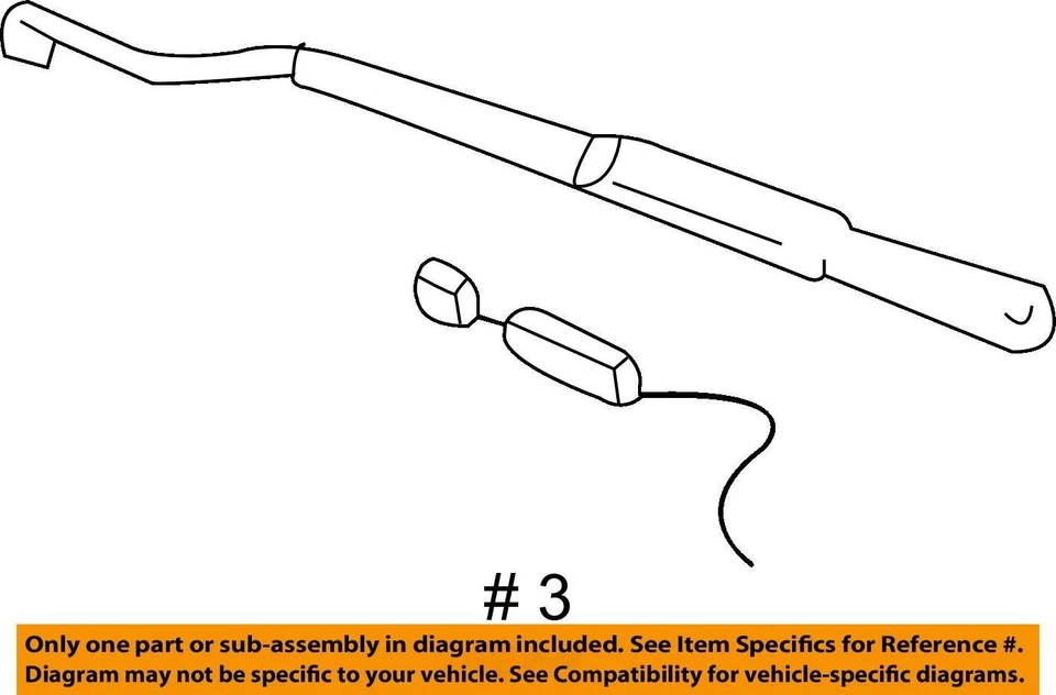 SE ADAPTA A CHEVROLET IMPALA 2000-2005 BRAZO ASM WSW 10331621 - NUEVO FABRICANTE DE EQUIPOS ORIGINALES 10331621 Foto 3 de 3