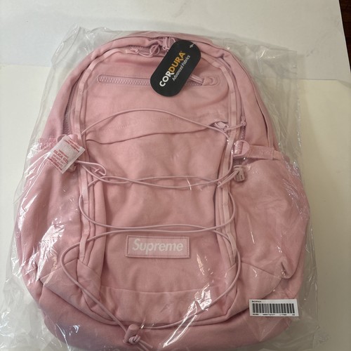 MOCHILA SUPREME SS25 ROSA CLARO OS (TOTALMENTE NUEVA) (100% AUTÉNTICA) - Imagen 8 de 20