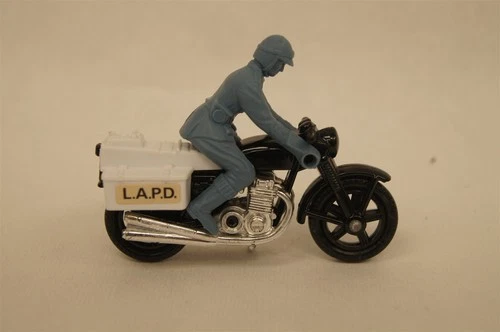 MATCHBOX LESNEY #33 Honda 750 Police Motorcycle White 1971 ENGLAND