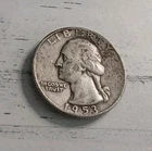 1953-D Washington Quarter 90% Silver #1
