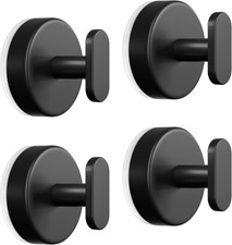 Suction Cup Hooks for Shower, Removable Towel Hooks for Bathroom, Kitchen, Glass