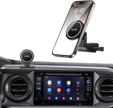 360  Rotating Magnetic Phone Mount for Toyota Tacoma 2016-2023 Dashboard - Secur