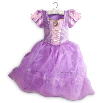 NEW Disney Store Exclusive Tangled Princess Rapunzel Costume Dress 4 NWT $45.