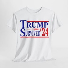 Donald Trump 2024 Shot, Trump Survived T-shirt