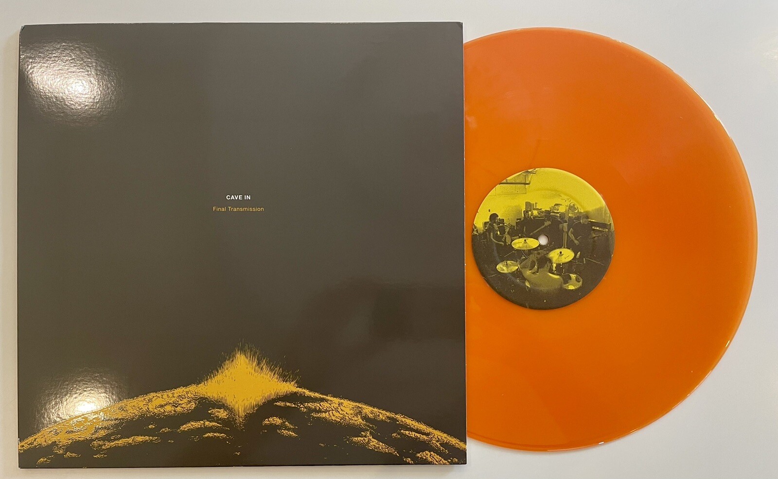 CAVE IN - FINAL TRANSMISSION - Limited Edition 1/400 Orange Vinyl LP New
