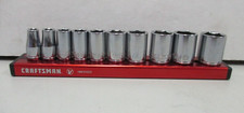 Craftsman V Series 14 Dr. 6 Pt Metric Socket Set- Magnetic Rail Cmmt17500v