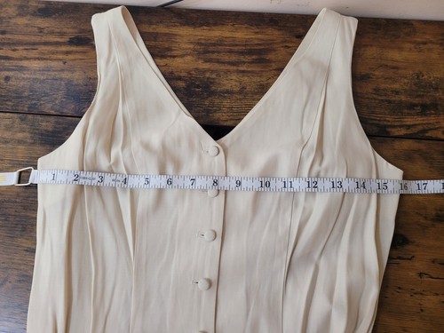 Wild Rose Women's Two Piece Suit Jacket and Dress Set Beige Size 8P New w/ tags - Picture 16 of 19
