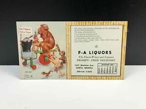 Vintage-LAWSON-WOOD-Pops-Cycle-Marketing-Postcard-Ice-Creem-Cash-Or-Trade