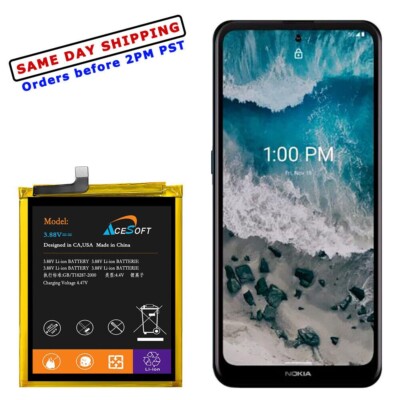 High Capacity 4600mAh Replaceable Li_ion Battery for Nokia X100 5G TA-1399 USA