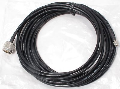 L-COM Hyperlink CA-195R RF Cable N-male To SMA-male 25 Feet New